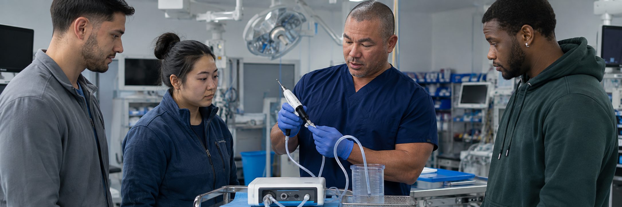 Ventilator service and equipment depot maintenance | BiomedRx HTM services Ventilator and transport monitor service in a hospital equipment depot